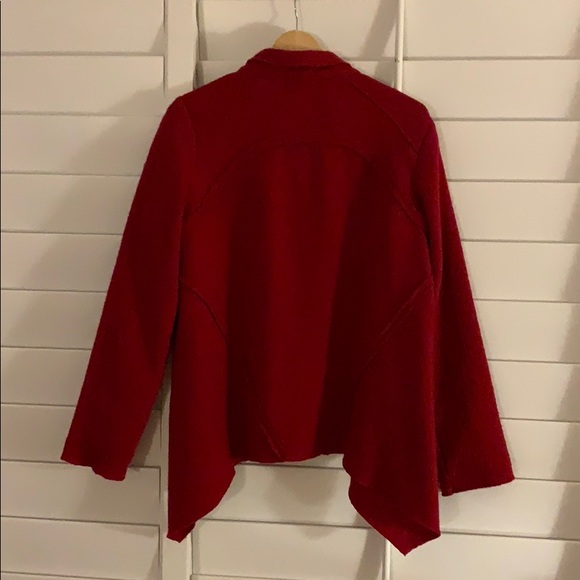 Red Wool Jacket - Picture 2 of 8